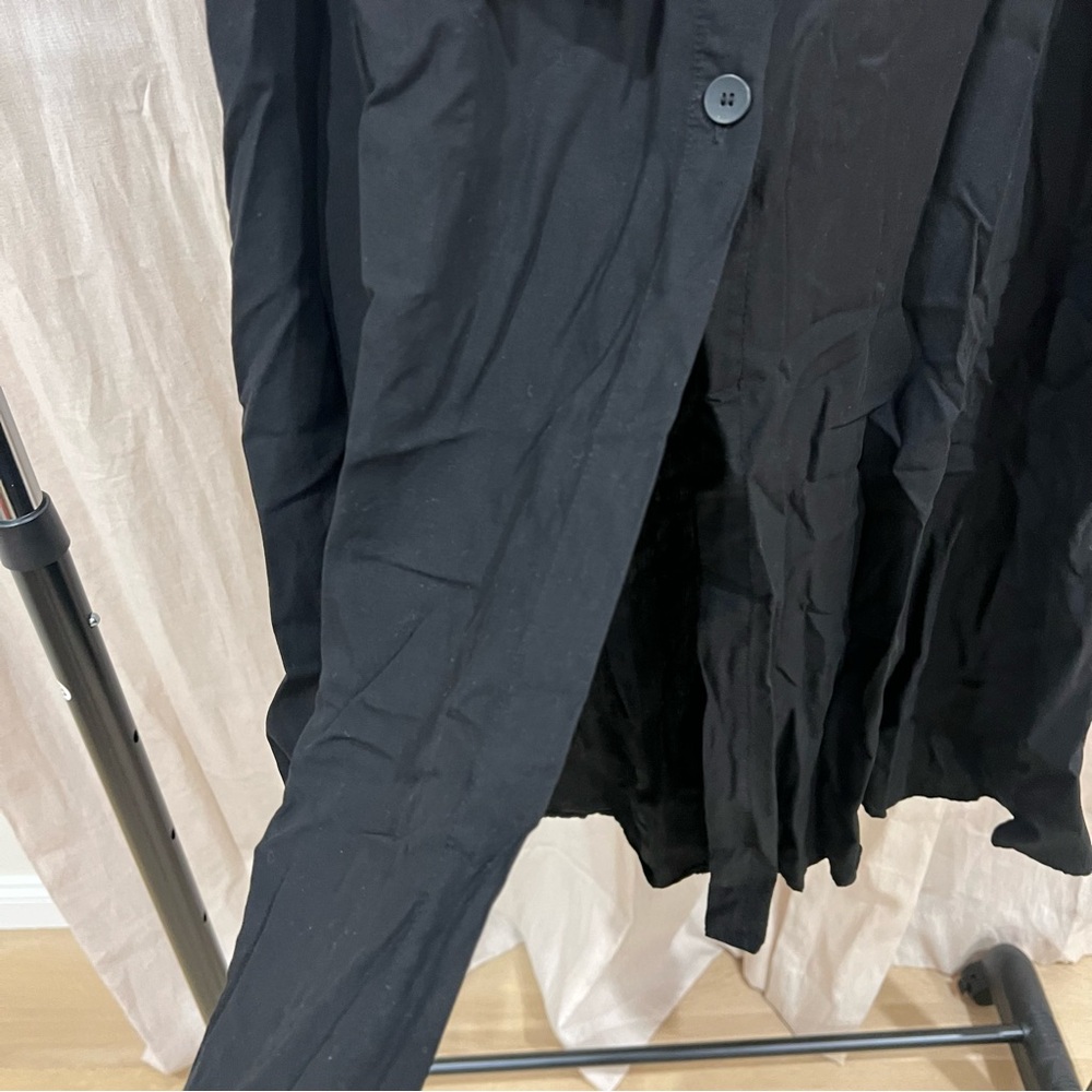 Zara Black Maxi Skirt with Button Detail - Picture 2 of 4